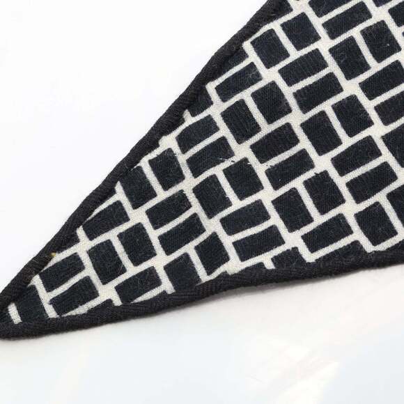 HERMES Black Silk Scarf - Picture 8 of 10